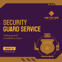 Standard Security Weapon Instagram Post Design