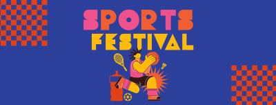 Go for Gold on Sports Festival Facebook cover Image Preview