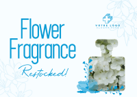 Perfume Elegant Fragrance Postcard Design
