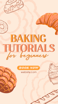 Baking Tutorials YouTube Short Design