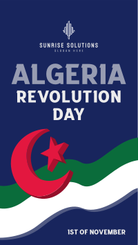 Algeria Revolution Day Instagram Reel Image Preview