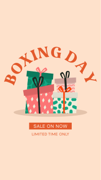 Boxing Day Limited Promo Instagram Story Design