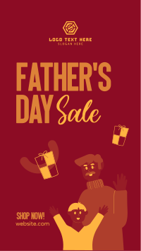Fathers Day Sale Instagram Story Design