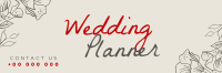 Trendy Wedding Planner Twitter Header Image Preview