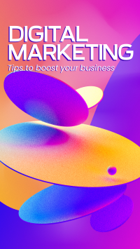 Digital Marketing Strategy Instagram reel Image Preview