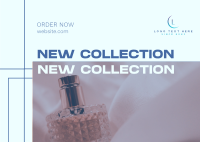 Minimalist New Perfume Postcard Image Preview
