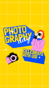 Photography Day Celebration Instagram Story Design