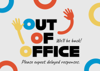 Generic Out of Office Postcard Image Preview