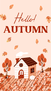 Autumn is Calling YouTube Short Design