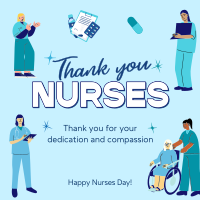 Celebrate Nurses Day Instagram Post Design