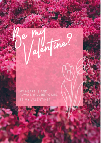 Sweet Pink Valentine Flyer Design
