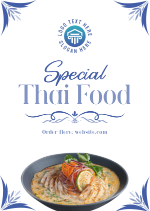 Special Thai Food Poster Image Preview