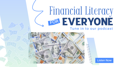 Financial Literacy Podcast Facebook event cover Image Preview