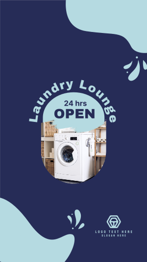 Laundry Lounge Facebook story Image Preview