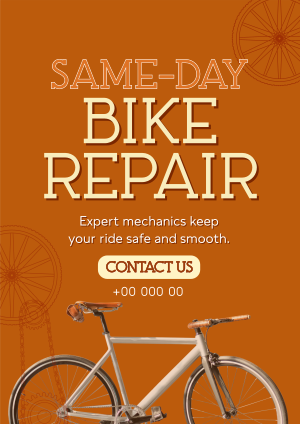 Bike Repair Shop Flyer Image Preview