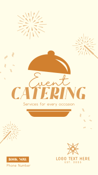 Party Catering Facebook Story Design