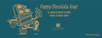 A Cute Chocolate Facebook cover Image Preview