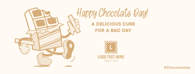 A Cute Chocolate Facebook cover Image Preview
