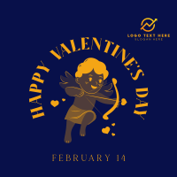 Cupid Valentines Instagram Post Design
