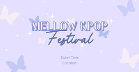 Mellow Kpop Fest Facebook Ad Design
