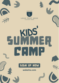 Quirky Summer Camp Flyer Preview