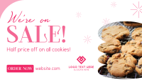 Baked Cookie Sale Facebook event cover Image Preview