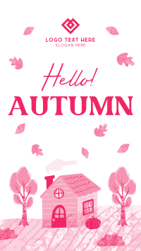 Autumn is Calling YouTube Short Design