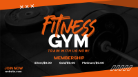 Fitness Gym Facebook event cover Image Preview