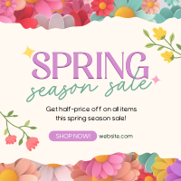 Spring Season Sale Linkedin Post Image Preview