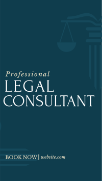 Professional Legal Consultant Instagram story Image Preview