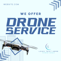 Drone store photography service