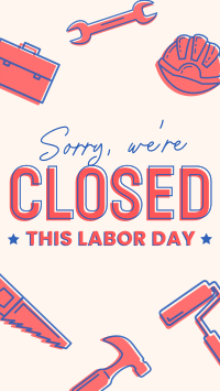 Closed for Labor Day YouTube short Image Preview