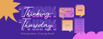 Modern Thinking Thursday Facebook cover Image Preview