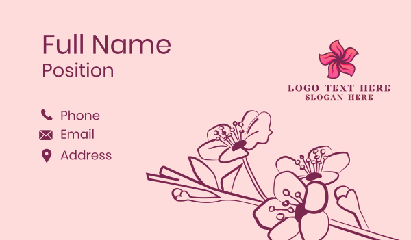 Got Me Orchid Business Card Design Image Preview