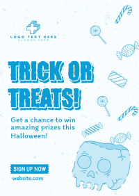 Creepy Tricky Treats Poster Image Preview