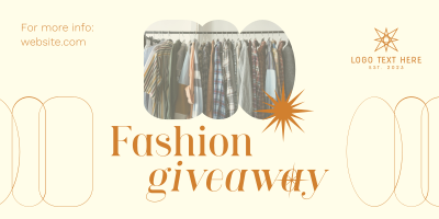 Elegant Fashion Giveaway Twitter Post Image Preview