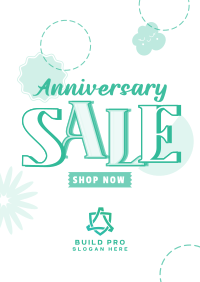 Hippie Anniversary Sale Flyer Image Preview
