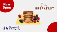 New Breakfast Diner Facebook Event Cover Image Preview