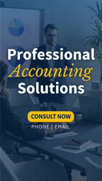 Professional Accounting Solutions TikTok Video Image Preview