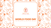 World Food Day Pattern Facebook event cover Image Preview