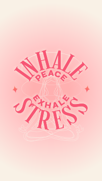 Stress Relieve Meditation Instagram reel Image Preview