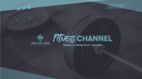 Fitness Gym YouTube Banner Preview