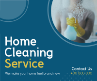 Quality Cleaning Service Facebook Post Design