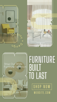 Shop Furniture Selection Video Preview