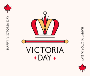Victoria Day Crown Facebook post
