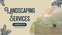 Landscaping Offer Animation Image Preview