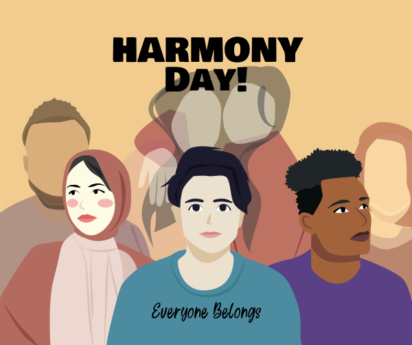 Harmony Day Celebration Facebook Post Design Image Preview