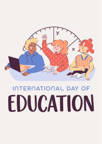 Students International Education Day Flyer Image Preview