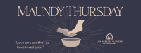 Maundy Thursday Facebook Cover Design