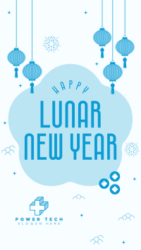 Lunar Celebration Facebook Story Design